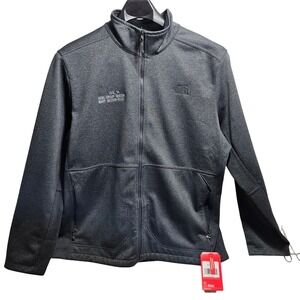 The North Face Apex Canyonwall Jacket Mens XL Grey Heather Softshell NF0A3SOD *